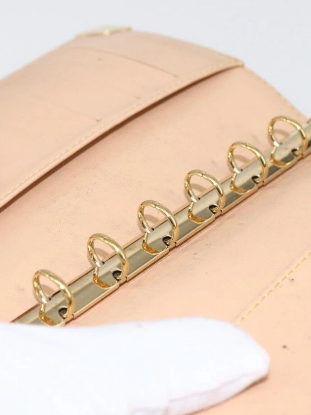 LOUIS VUITTON Multicolor Agenda PM Day Planner Cover White R21074 LV Auth 170796 - Picture 9 of 16